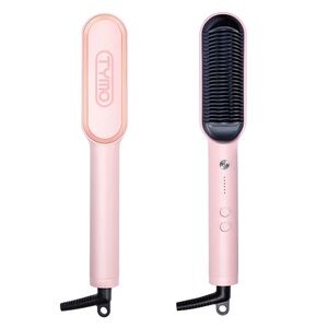 TYMO Ring Pink Hair Straightening Brush